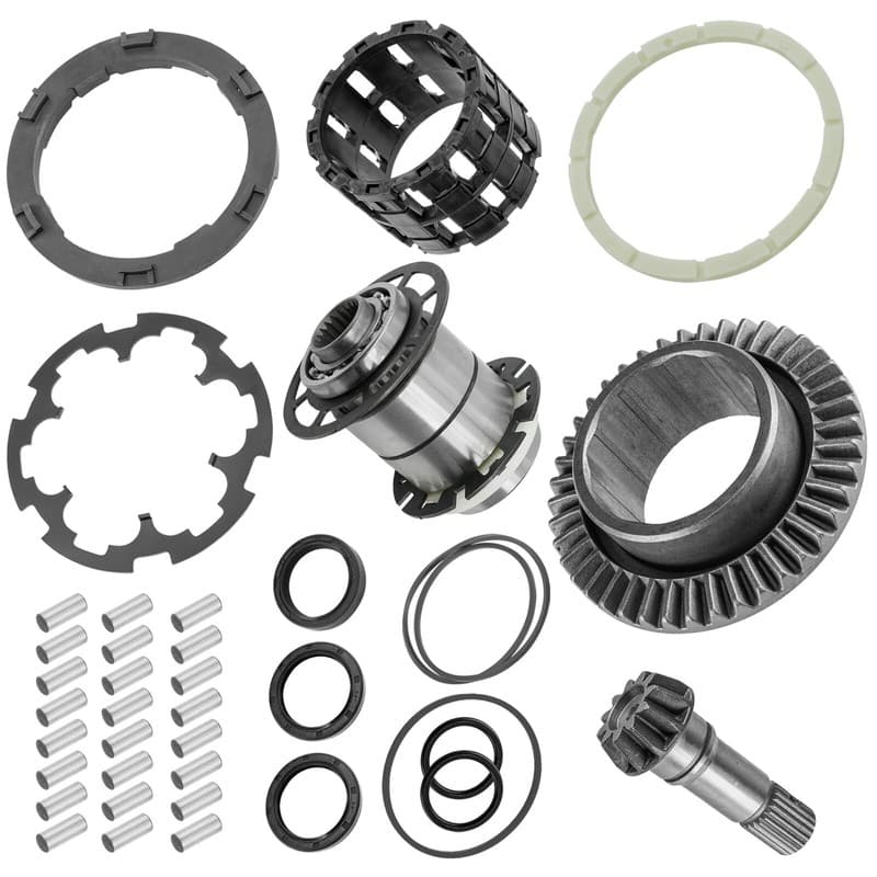 Caltric Front Differential Kit For Polaris Scrambler 1000 2015-2017 1337106