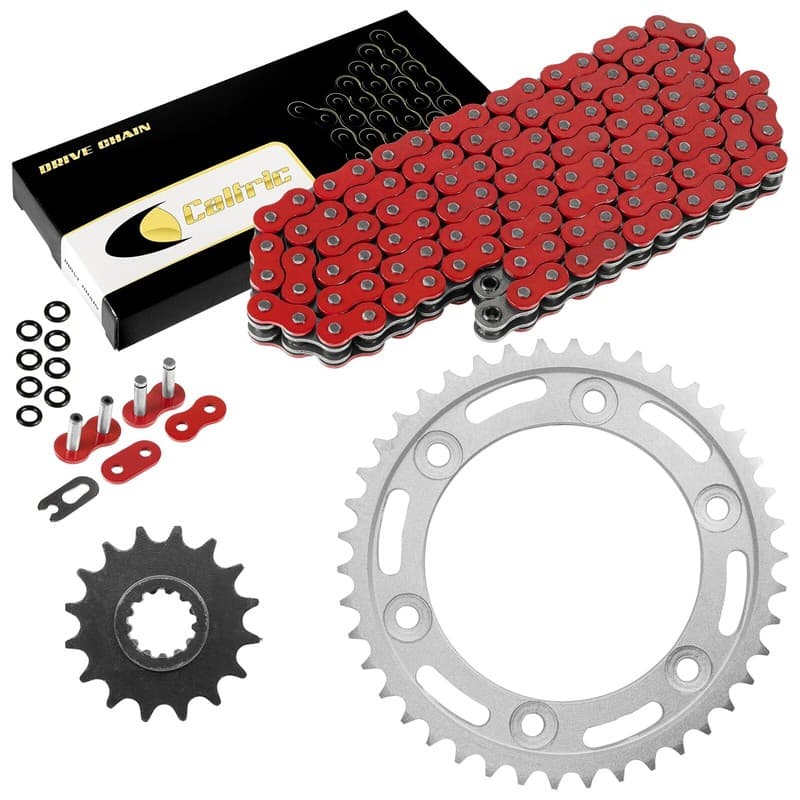 Red O-Ring Drive Chain & Sprockets for Honda CBR1000RR CBR1000RA Abs 2006-2016
