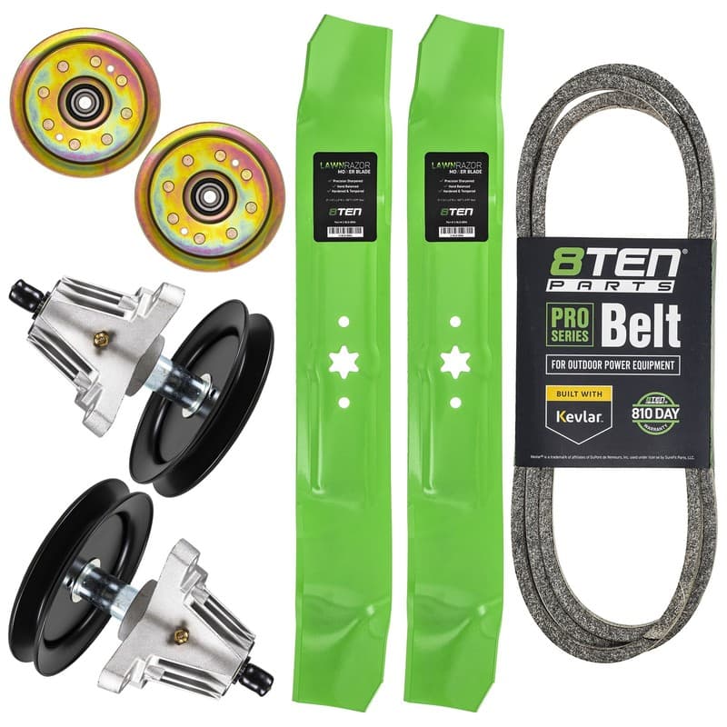 8TEN Deck Rebuild Kit for Cub Cadet LTX1042 RZT S42 L42 918-04889A 942-0616A
