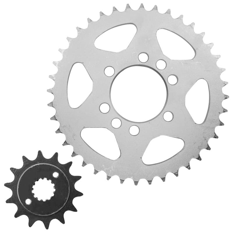 Front & Rear Sprockets Kit for Suzuki LT-Z400 Quadsport Z400 2X4 2003-2008