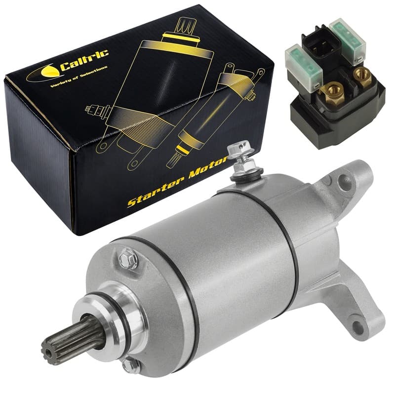Starter & Relay Solenoid for Suzuki Quadsport 250 LTZ250 LT-Z250 2004-2009 Atv