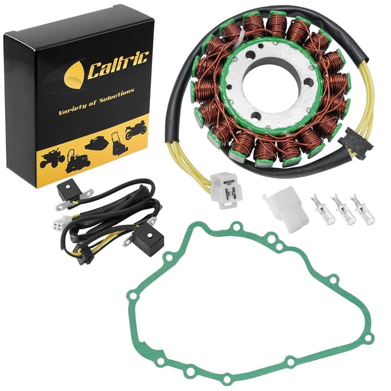 Stator & Gasket for Kawasaki EX500 EX-500 Ninja 500 500R 1990 1991 1992 1993