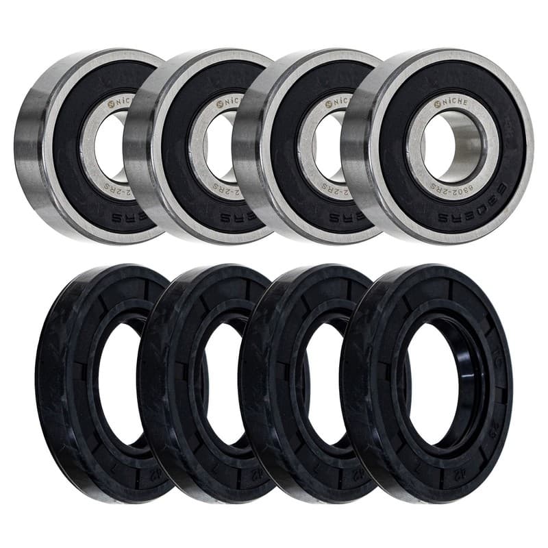 NICHE Wheel Bearing Seal Kit for Honda ATC110 ATC200S ATC250R ATC350