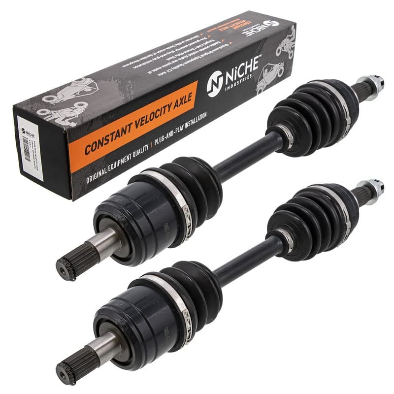 NICHE Front CV Axle Drive Shaft for Honda Rancher 350 Foreman 400 2 Pack