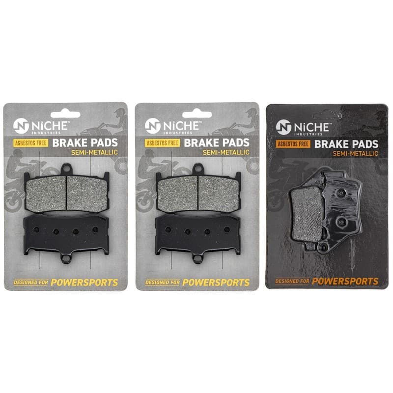 Brake Pad Set for Triumph Daytona 675 T2021221 T2024901 Front Rear Semi-Metallic