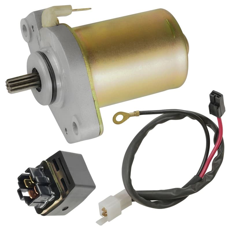 Starter & Relay Solenoid Switch for Polaris Scrambler 50 2001 2002 2003