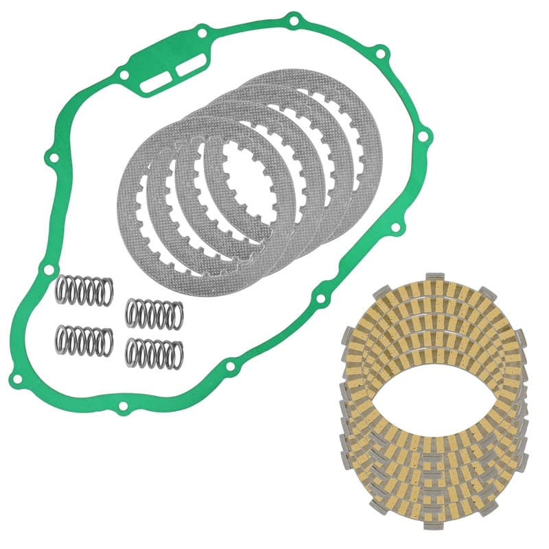 Clutch Friction Steel Plates and Gasket Kit for Honda Fourtrax TRX250A 1985-1987