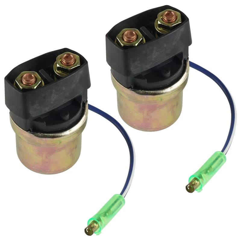 2x Starter Solenoid Relays for Yamaha FZR600R 1989 1999 / FZR1000 1987-1995