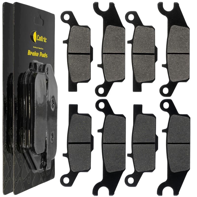 Front & Rear Brake Pads for Yamaha Grizzly 550 YFM550 Fi 4WD Hunter 2009-2014