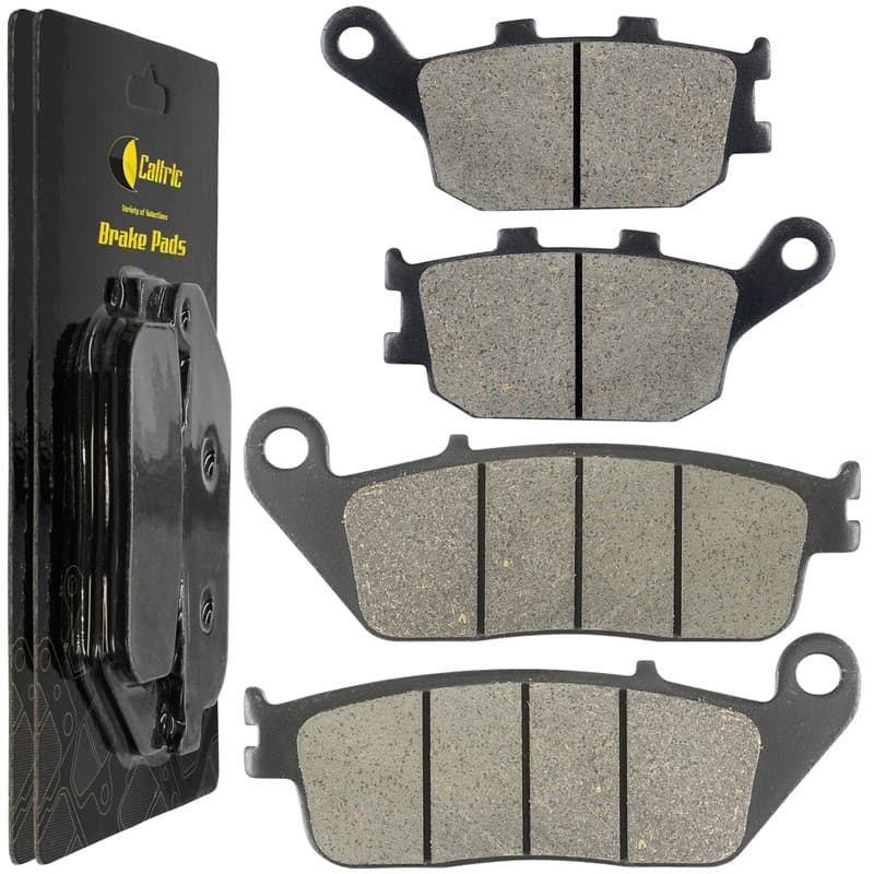 Caltric Front and Rear Brake Pads for Honda VT1300CX Fury 1300 2010-2020