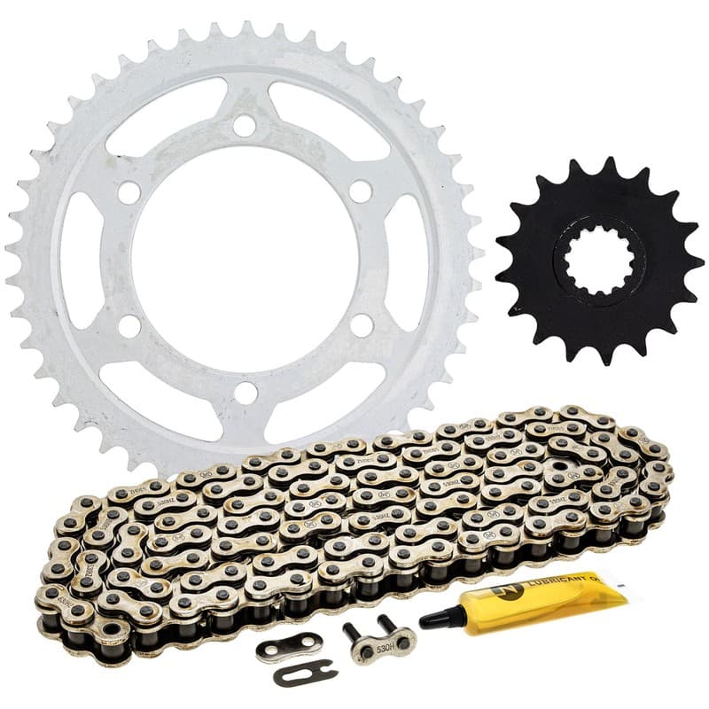 Sprocket Chain Set for Yamaha FZ1 17/45 Tooth 530 Rear Front Combo