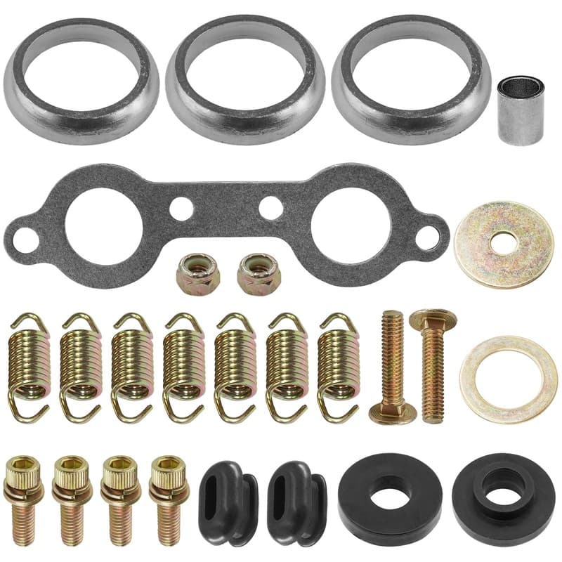 Exhaust Muffler Kit for Polaris Ranger XP 800 4X4 2012 5243518 5256385 3610181