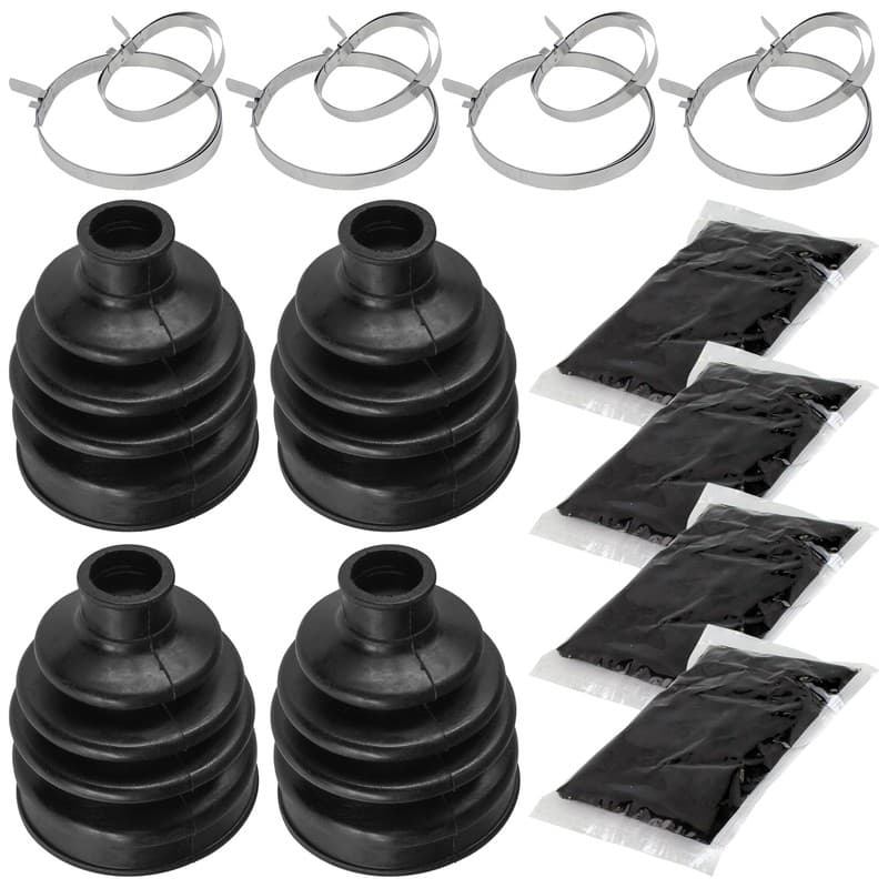 2 Rear Axle LH and RH Inner CV Boot Kit for Yamaha Kodiak 700 YFM700 2016-2020
