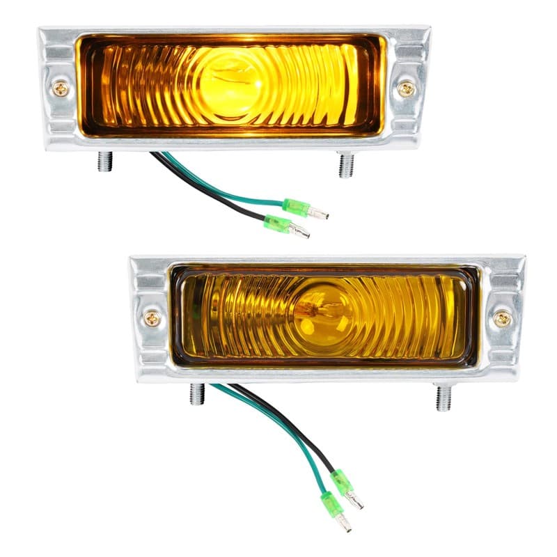 Amber Turn Signal Light Assembly Parking Lamp For Chevy Chevrolet Truck 47-53
