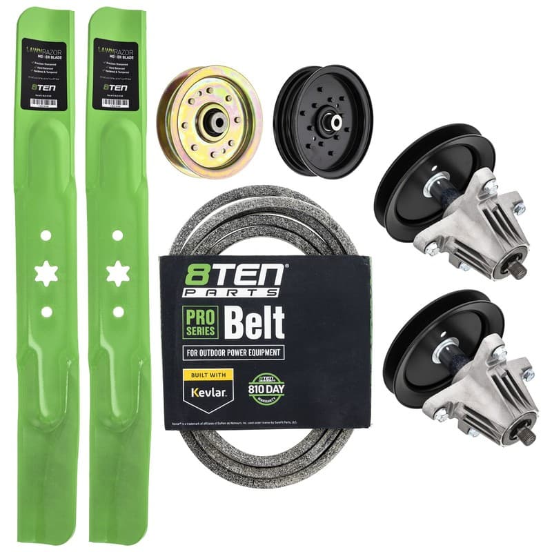 8TEN Deck Rebuild Kit for Troy Bilt Mustang 42 XP 942-04312 918-04822B 954-04033