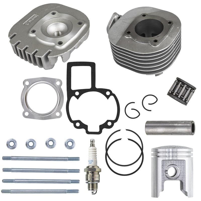 NICHE Cylinder Piston Gasket Head Kit Suzuki Kawasaki KFX80 Quadsport 80 (50mm)
