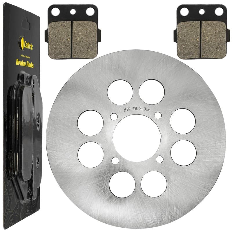 Rear Brake Disc Rotor w/ Brake Pads for Yamaha Blaster 200 YFS200 2003 2004-2006