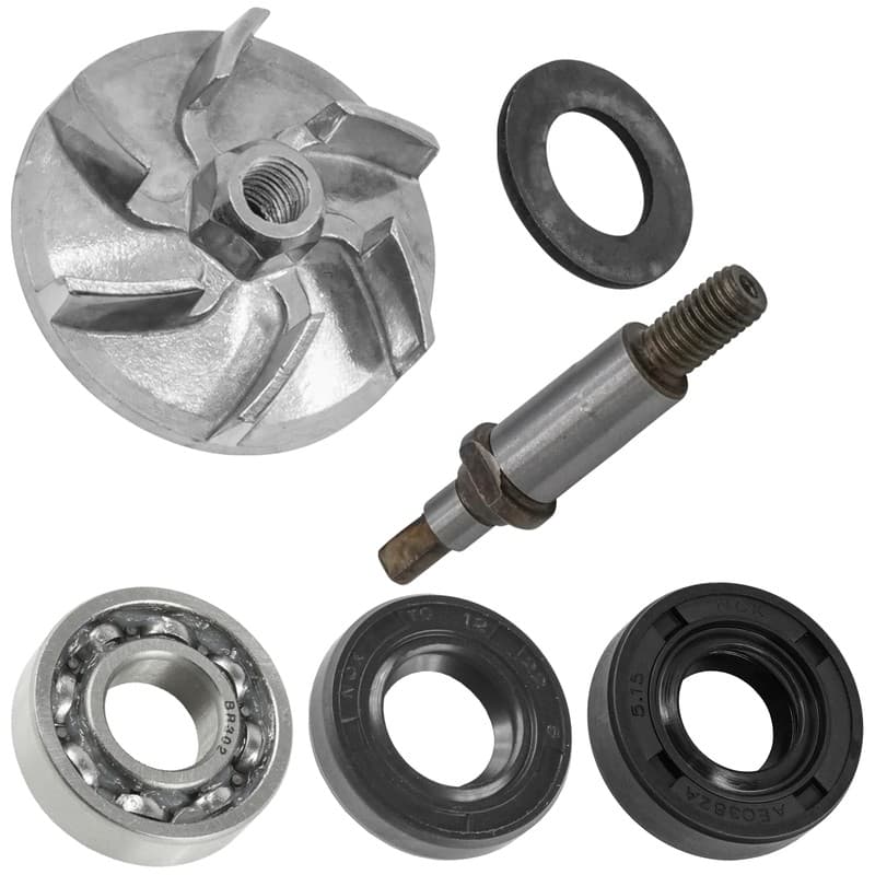 Caltric Water Pump Rebuild Kit For Yamaha YFZ450SE2 Special Edition II 2007