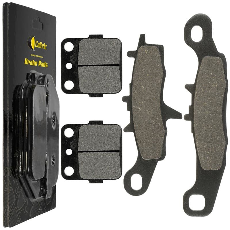 Caltric Front and Rear Brake Pads for Kawasaki KX100 1997 1998 1999 2000-2021