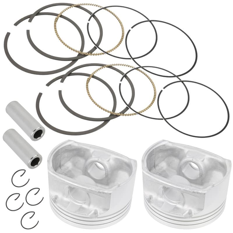 2 Cast Aluminium Cylinder Piston Kit for Polaris RZR 4 800 EFI 2010 2011-2014