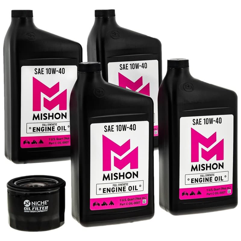 MISHON Engine Oil Change Kit for BMW K1200R K1300R K1300S S1000RR S1000R HP4