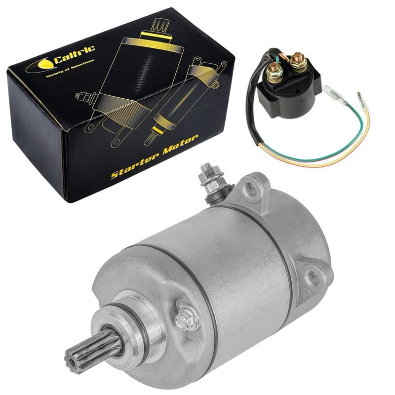 Starter & Relay Solenoid for Honda TRX250 TRX 250 Fourtrax Recon 1997-2001 New