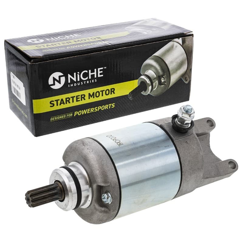 NICHE Starter Motor Assembly for Kawasaki Prairie 360 KVF360 21163-1328