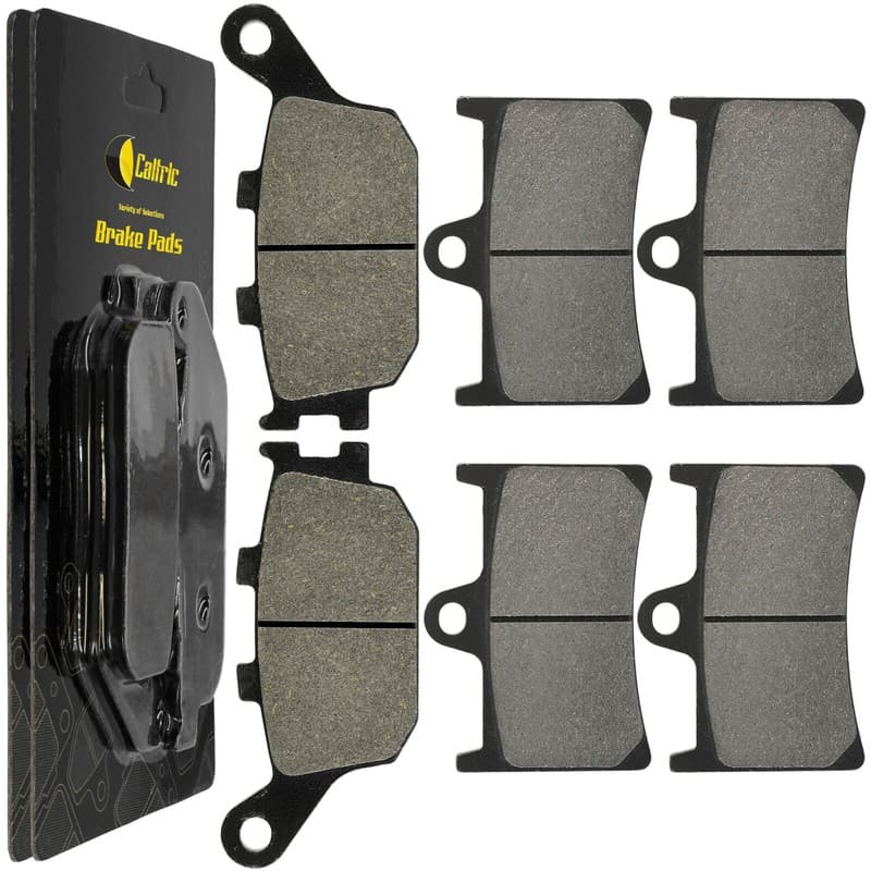 Caltric Front Rear Brake Pads for Yamaha FZ07 FZ 07 2015 2016 2017