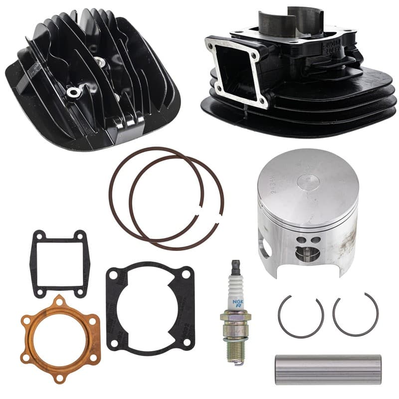 NICHE Cylinder Head Wiseco Piston Gasket Kit for Yamaha Blaster 200 2XJ-11111-00