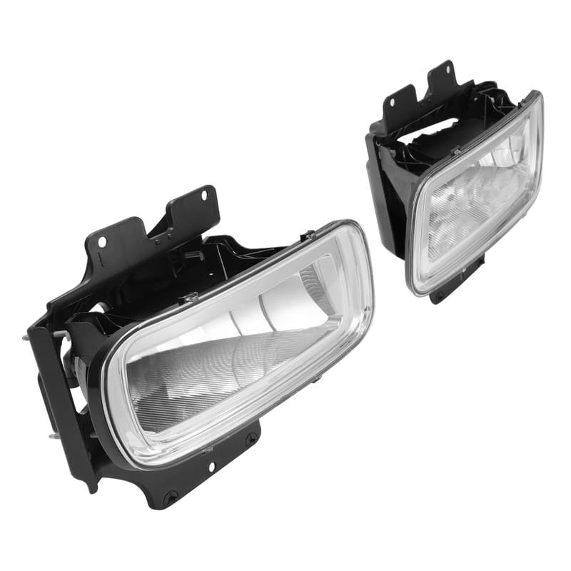 Pair Fog Lights Fog Lamps Brackets W/Bulb For Ford F150 04-06 Lincoln Mark LT 06