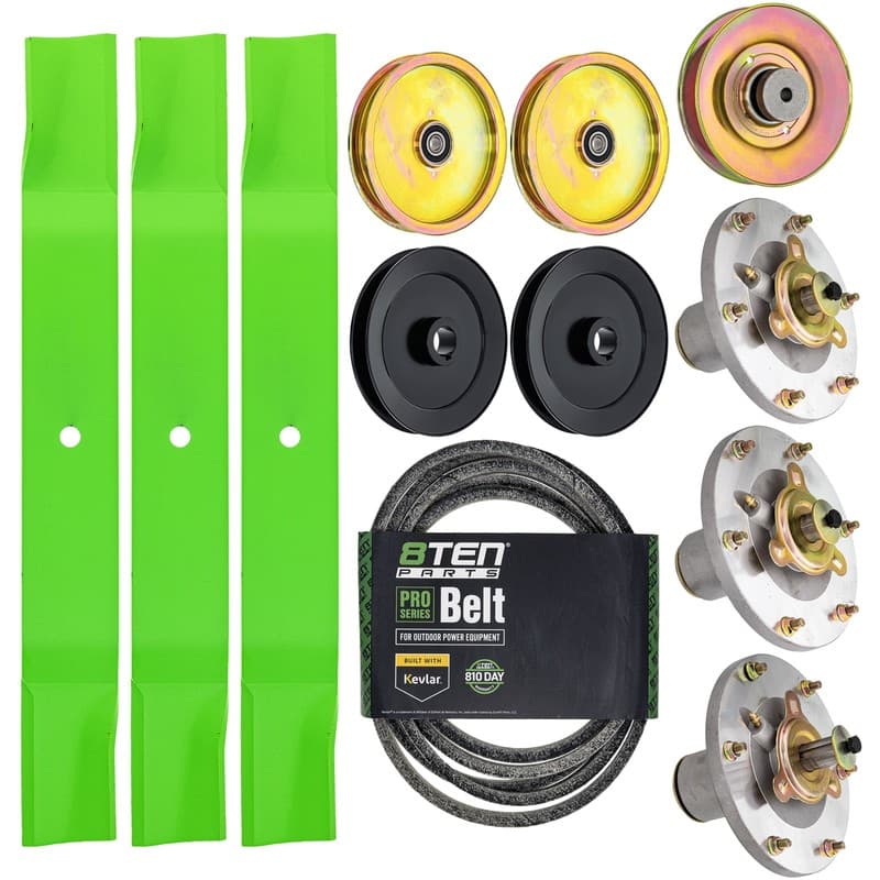 8TEN Deck Rebuild Kit for Grasshopper 3461 61-Inch 320242 623763 623762 382090