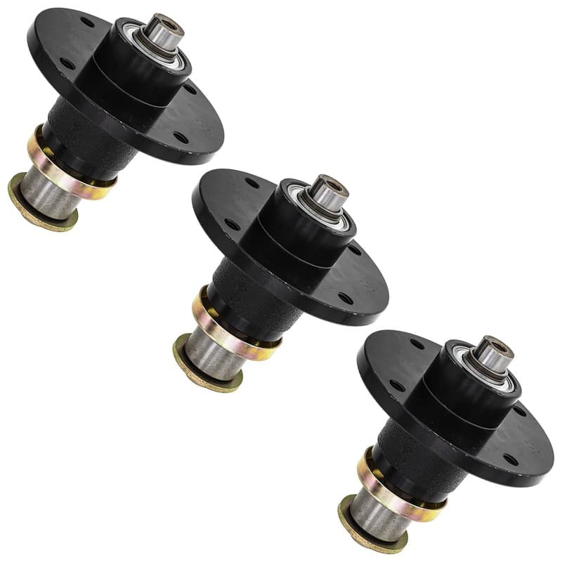 8TEN Spindle for Hustler 350595 Super Z ATZ 52 60 72 Inch Decks 3 Pack