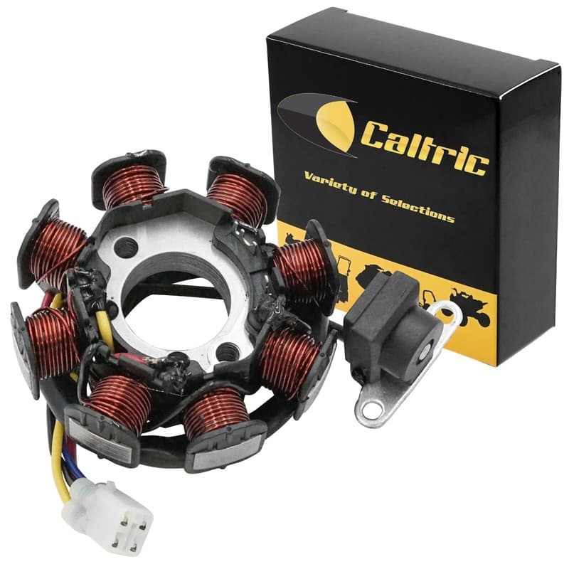 Stator Magneto 8 Coil 3 Wire w/ Pick Up For Polaris / 0454944 /