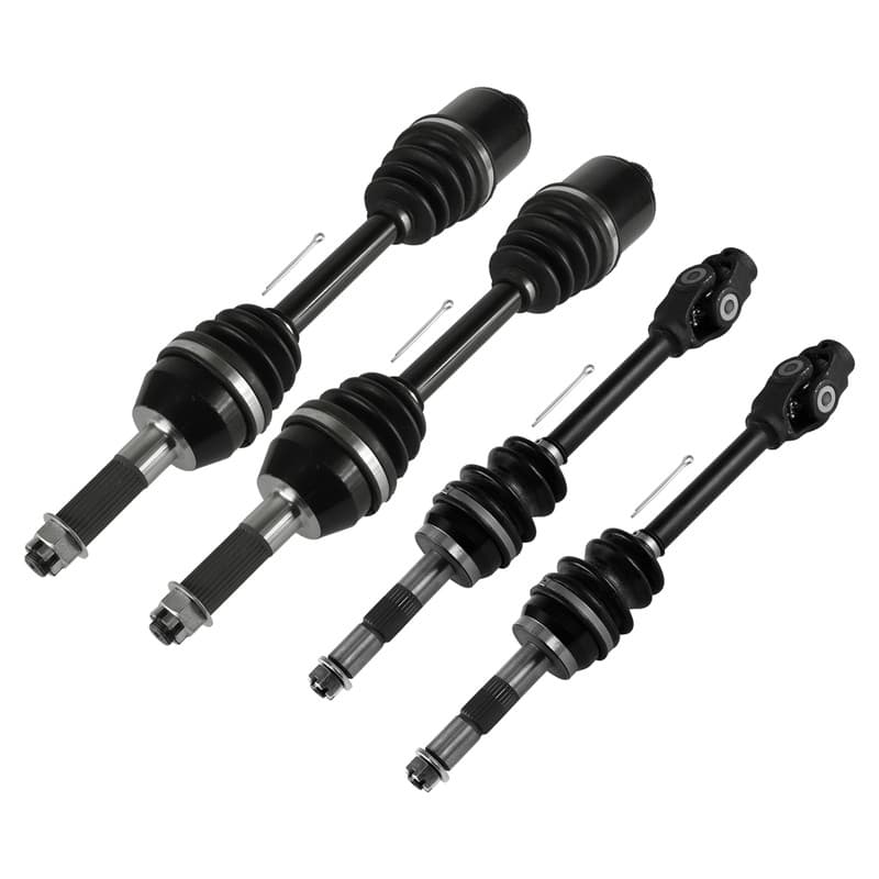 Front & Rear Complete Axles For Polaris Sportsman 500 4X4 HO 2003 Left & Right