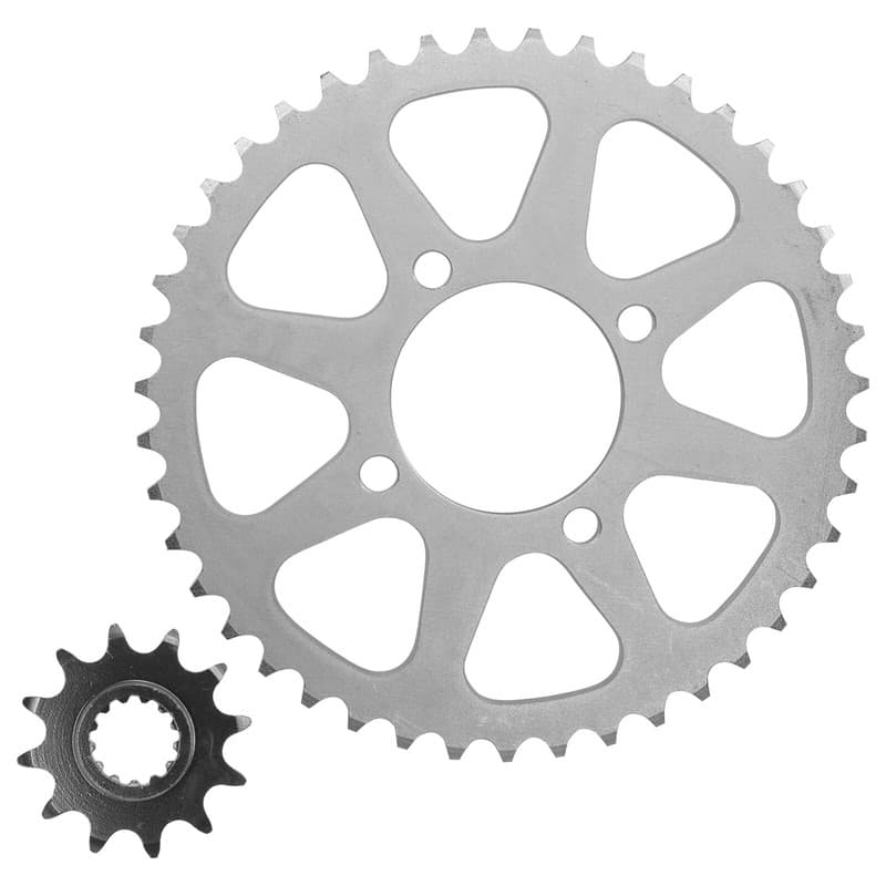 Front And Rear Sprockets for Kawasaki KEF300A Lakota 300 1995-2003