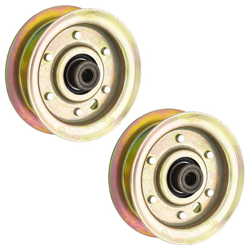 8TEN Idler Pulley for Husqvarna YTH130 YTH1542 YTH1848 YTH2042 532173437 2 Pack