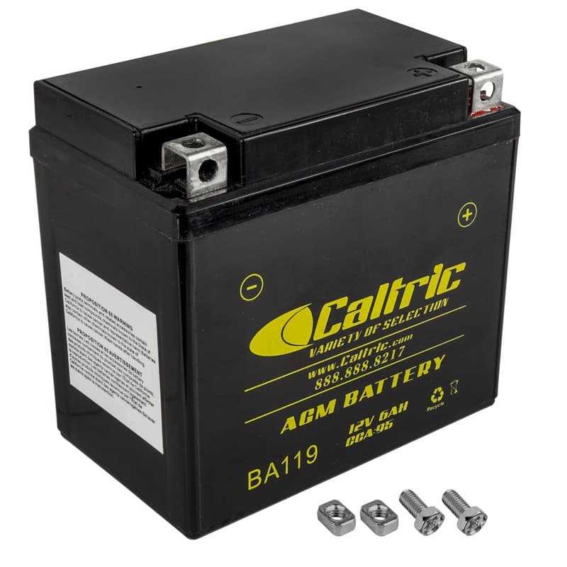 AGM Battery for Polaris Outlaw 110 2016-2023 / Outlaw 90 2007-2016 12V/6AH/CCA95
