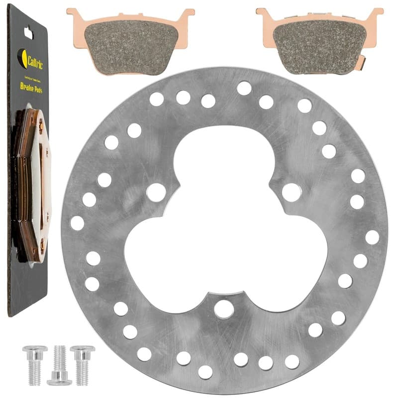 Rear Brake Disc Rotor w/ Pads Bolts fits Honda TRX450R Kick Start 2006 2007-2009