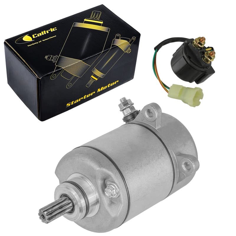 Starter & Relay Solenoid for Honda TRX250TM TRX250 Tm Recon 250 2005-2017