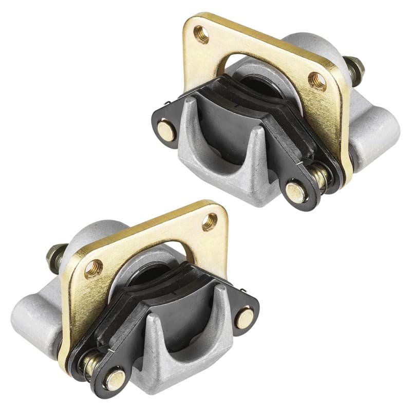 Caltric Rear Left Right Brake Caliper with Pads for Polaris 1911614 1911615