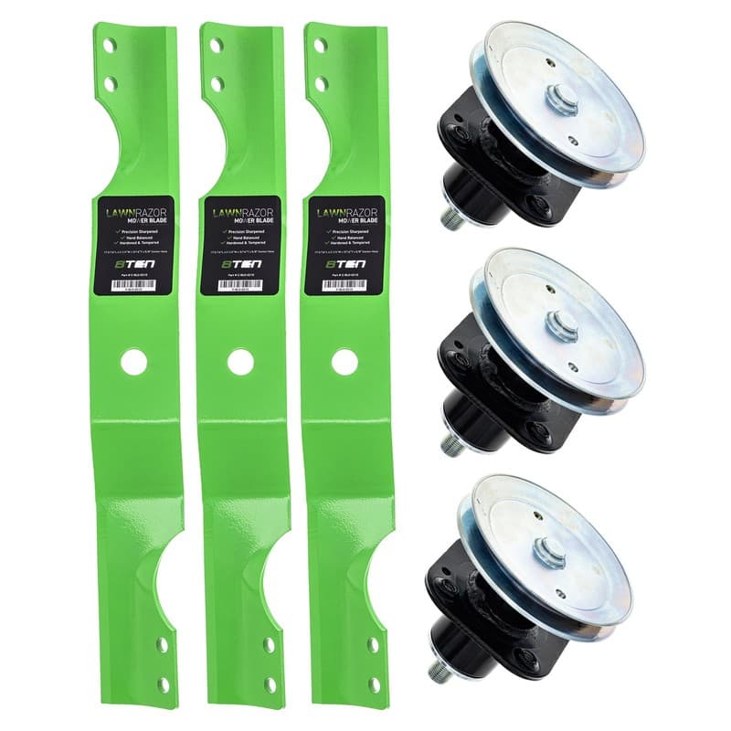 8TEN Blade Spindle Kit for Ariens Gravely Zoom ZT 50 51519500 03971900 50-Inch