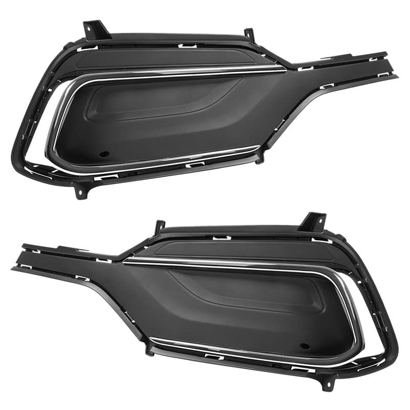 Pair Fog Lamp Cover For Hyundai Santa Fe Sport 2018 Fog Light Bezel LH & RH Side