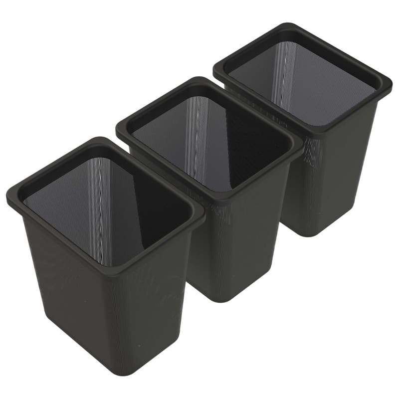8TEN Grass Bag for Cub Cadet MTD Troy Bilt 964-05104 RZT Twin Bagger 3 Pack