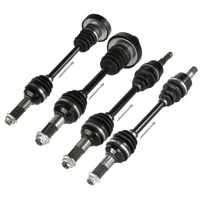Front & Rear Complete Axles For Yamaha Grizzly 660 YFM660F 2003-08 Left & Right