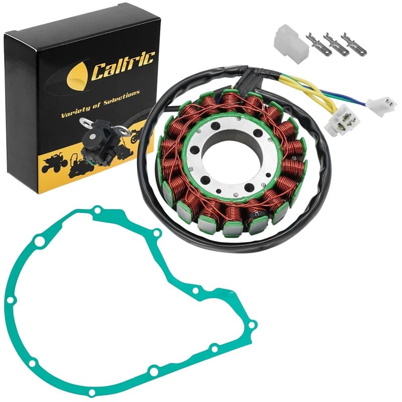 Caltric Stator and Gasket for Suzuki VS800GL Intruder 800 Gl 1996 1997 1998-2004