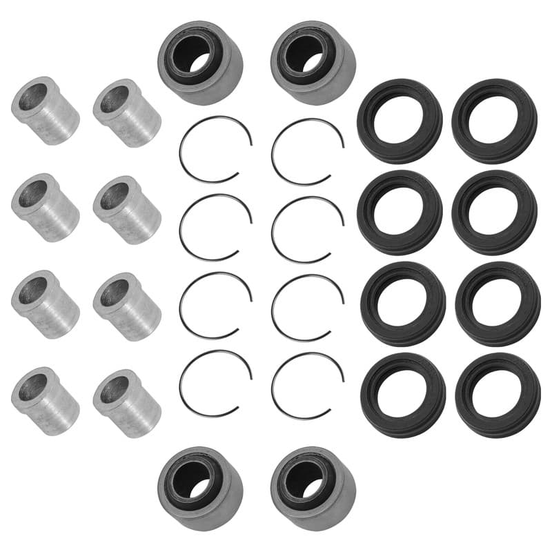 Front Upper & Lower A-Arm Bushing Kit For Honda Sportrax 300 TRX300EX 93-04 L/R
