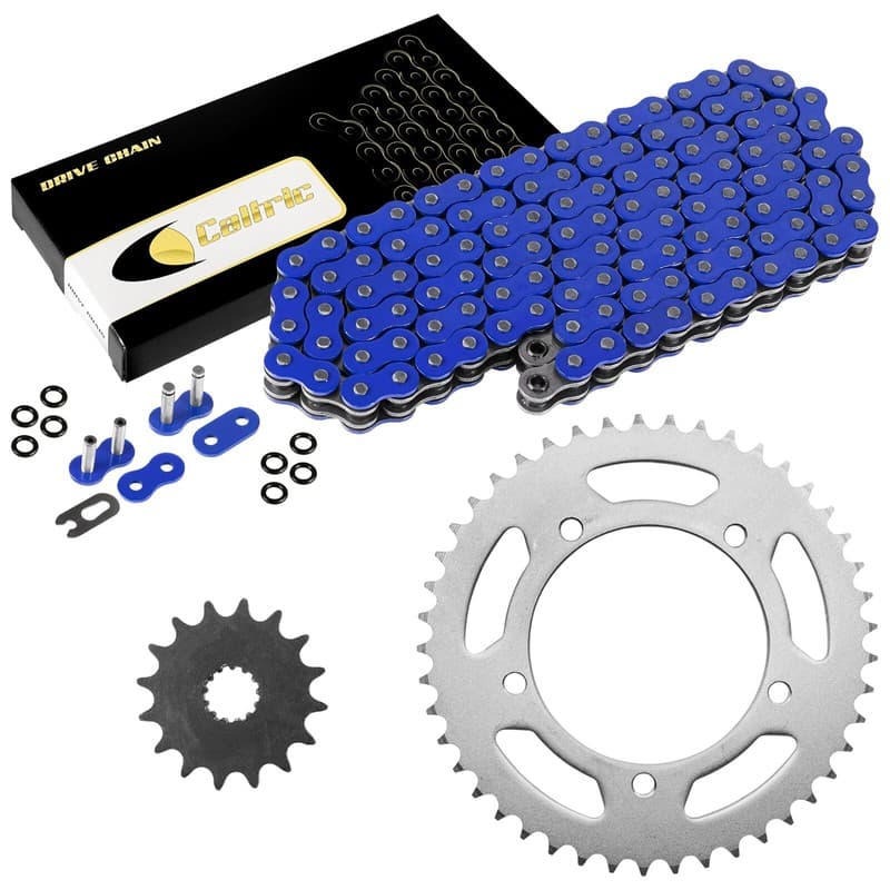 Blue O-Ring Drive Chain & Sprockets Kit for Suzuki GSX-R600 GSXR600 2001-2005