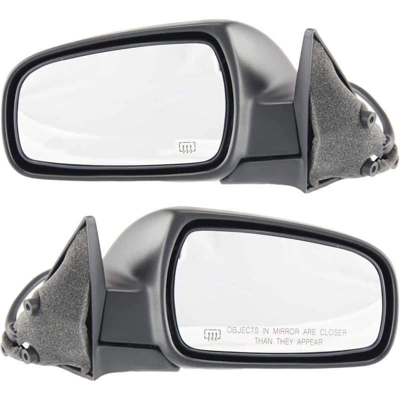 Power Mirror Set For 1996-99 Nissan Maxima Heated Manual Folding Paintable
