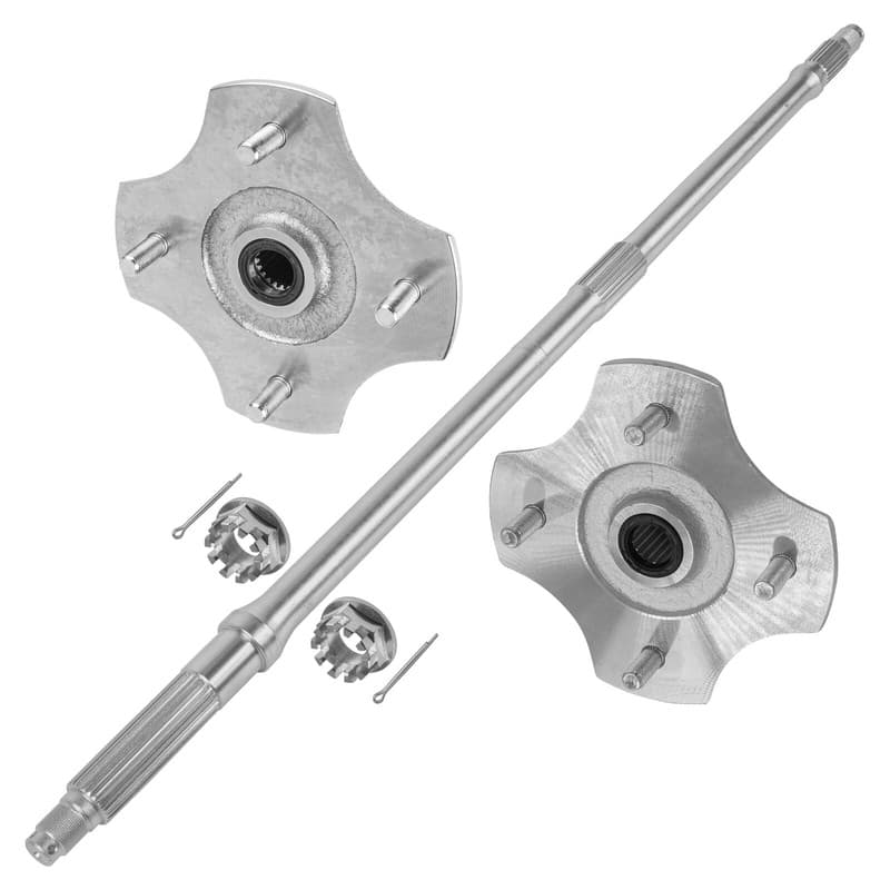 Rear Axle Shaft Wheel Hub for Honda TRX350TE TRX350TM Rancher 350 2X4 2000- 2006