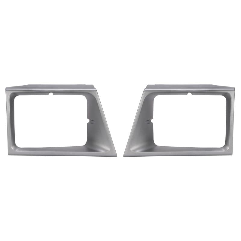 Driver + Passenger Side Headlight Bezel For Ford E-150 E-250 Econoline 1997-2002